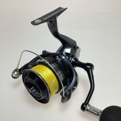 §§ SHIMANO シマノ 13AR-CエアロCI4+ 4000XG スピニングリール 替スプール、リールスタンド、夢屋ノブ付 03129 Bランク