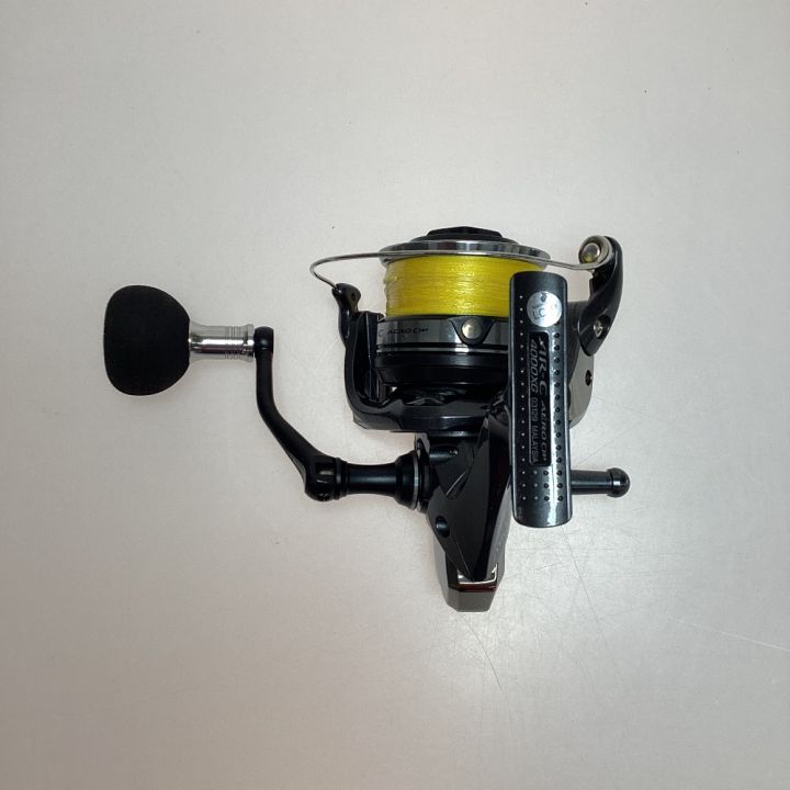 SHIMANO シマノ 13AR-CエアロCI4+ 4000XG スピニングリール 替スプール、リールスタンド、夢屋ノブ付  03129｜中古｜なんでもリサイクルビッグバン