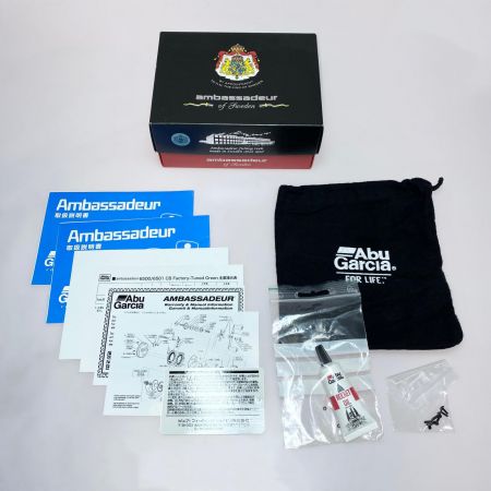  Abu Garcia アブガルシア アンバサダー6500CB ファクトリーチューンド ベイトリール 程度A