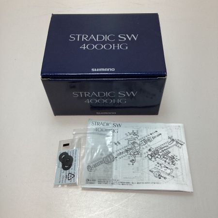  SHIMANO シマノ 釣り用品 リール スピニングリール  程度B 18ストラディックSW 4000HG 03894