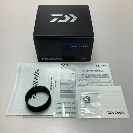  DAIWA ダイワ 釣り用品 リール スピニングリール 程度A 10ソルティガ 4500H 059525