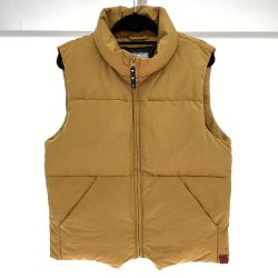 §§ フィンチ ダウンベスト ヨゴレ有 マスタード Cランク