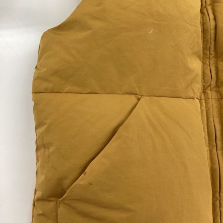  フィンチ ダウンベスト ヨゴレ有 マスタード