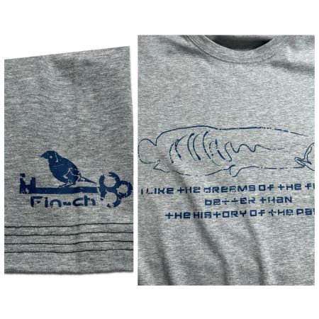  Fin-ch フィンチ 釣り服飾 フィッシングウェア ロンT  SIZE S