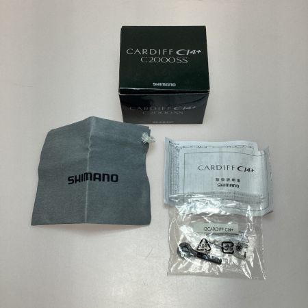  SHIMANO シマノ 釣り用品 リール スピニングリール 程度B カーディフCI4+ C2000SS 03034