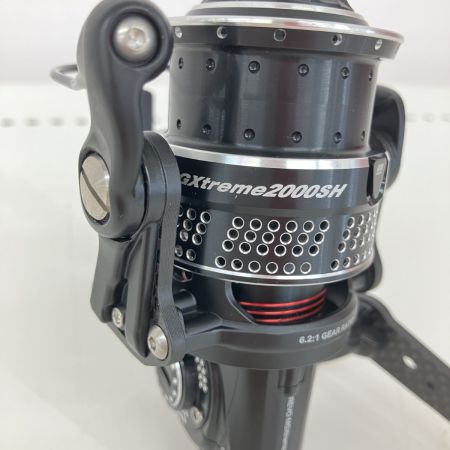 σσ Abu Garcia アブガルシア  リール スピニングリール 程度B ソフトケース・取説・替ハンドル付 レボ エムジーエクストリーム 2000SH