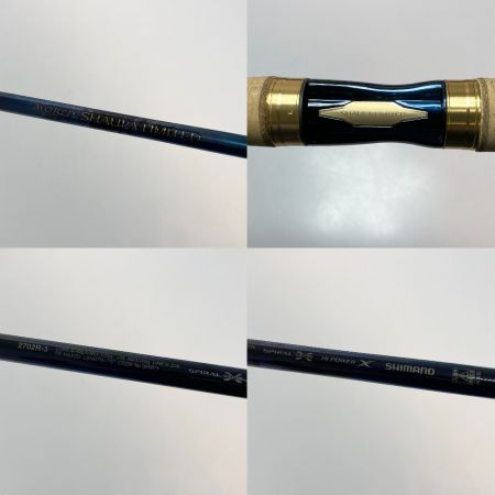  SHIMANO シマノ 23 ワールドシャウラリミテッド 2702R-3 355911 ルアーロッド 程度A