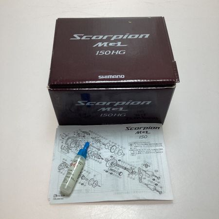  SHIMANO シマノ 釣り用品 リール ベイトリール 程度B 19スコーピオンMGL 150HG 04033
