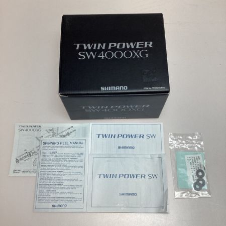  SHIMANO シマノ 15ツインパワーSW 4000XG スピニングリール スプールエッジキズ有 程度BC  03315