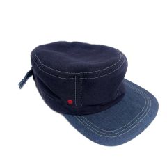  Fin-ch フィンチ 釣り服飾 フィッシングキャップ ワークキャップ M ネイビー Bランク
