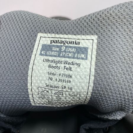  Patagonia パタゴニア フィッシングブーツ　ウルトラライトウェーディングブーツ　アウトドア　釣り
