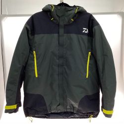 §§ DAIWA ダイワ フィッシングウェア セットアップ SIZE L レインマックハイパーエクストラハイロフト ブラック Bランク