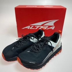 §§ ALTRA スニーカー　アウトドア　メンズ　25.5ｃｍ ブラック×ホワイト Aランク