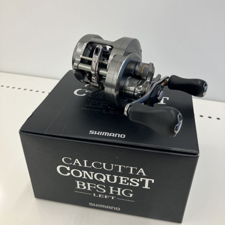 σσ SHIMANO シマノ SHIMANO 17カルカッタコンクエストBFS HG-Ｌ 箱・説明書・カバー・メンテナンスオイル付き  03676｜中古｜なんでもリサイクルビッグバン