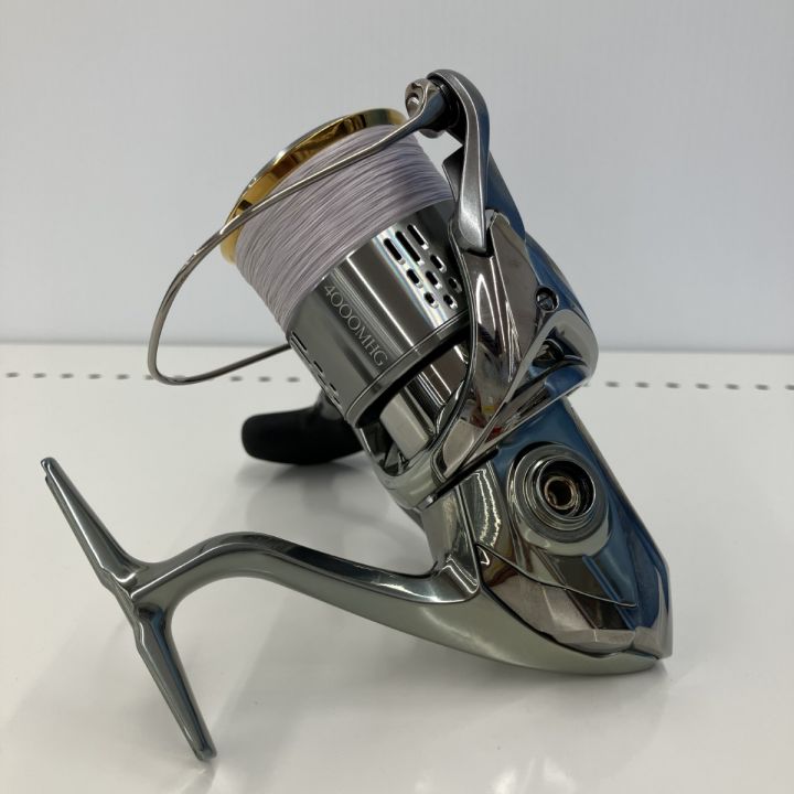 σσ SHIMANO シマノ SHIMANO 03810 18ステラ 4000MHG 箱有り 替えハンドル有 リールスタンド付き 03810  純正ハンドルキャップ無 リールスタンド付き｜中古｜なんでもリサイクルビッグバン