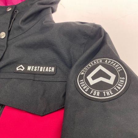  WESTBEACH ウエストビーチ Waltz Jacket スキーウェア(ジャケット)レディース SIZE M  ブラック×ピンク