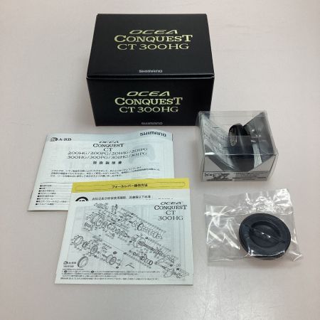  SHIMANO シマノ 18オシアコンクエストCT 300HG 03820 YUMEYAノブ付 程度B 03820