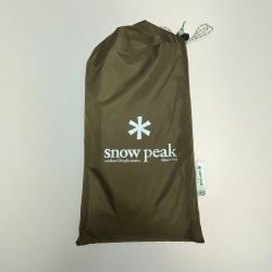 §§ snowpeak スノーピーク フロアシート アウトドア マット キャンプ フロアシートのみ 程度B SET-021H Cランク