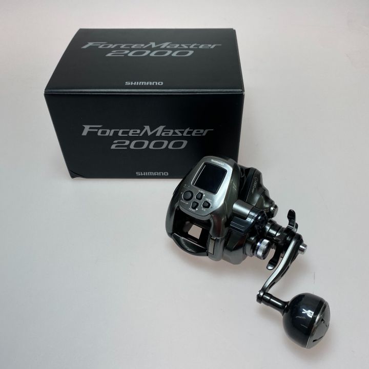 SHIMANO シマノ 23フォースマスター 2000 電動リール 未使用品(S) 044839｜中古｜なんでもリサイクルビッグバン