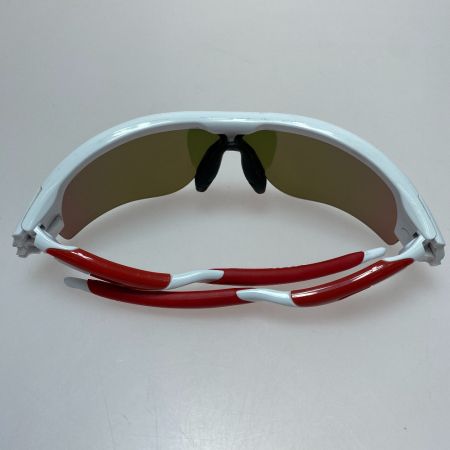  OAKLEY オークリー 服飾雑貨 サングラス OAKLEY 程度C レッド×ホワイト OO9206-4638 袋付 キズ有 RADARLOCK OO9206-4638 レッド×ホワイト