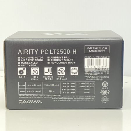 DAIWA ダイワ DAIWA 061138 23エアリティ PC LT2500-H 　箱有り 061138