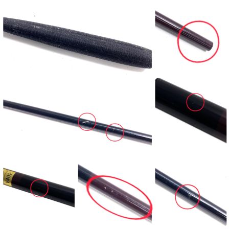  DAIWA ダイワ ロッド ヘラ竿 天峰 総塗 11尺 3本継 程度B 竿袋付き 06112411
