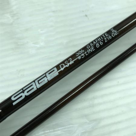  sage セージ フライロッド DS2 386 グラファイトII DS2 386