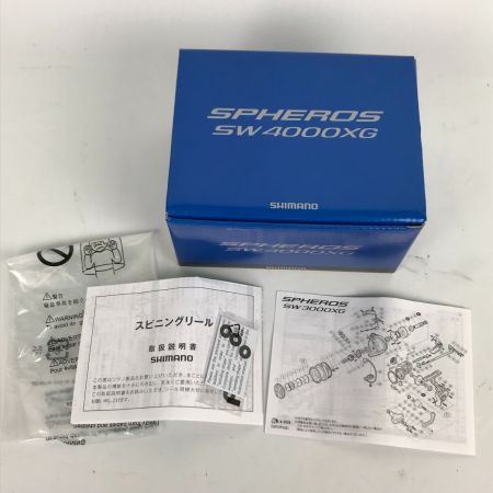  SHIMANO シマノ スピニングリール 19スフェロス SW 4000XG 04135