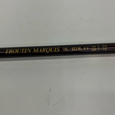 Abu Garcia アブガルシア トラウトロッド Abu Garcia アブガルシア TMC-802ML トラウティンマーキス 8'0" TMC-802ML
