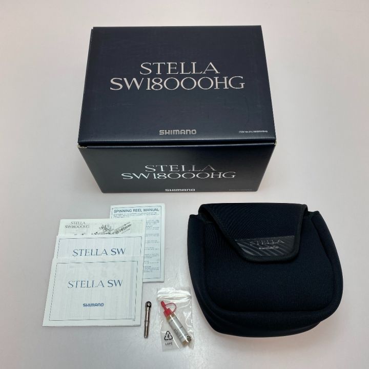 シマノ13ステラSW 18000HG箱／カバー付き
