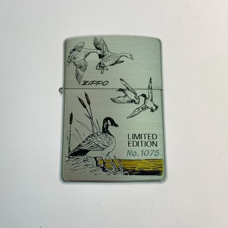  ZIPPO ジッポー WILD BIRDS LIMITEDEDITION 携帯灰皿付 ライター 程度B