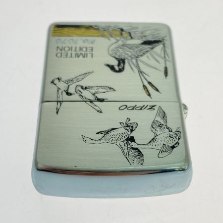  ZIPPO ジッポー WILD BIRDS LIMITEDEDITION 携帯灰皿付 ライター 程度B