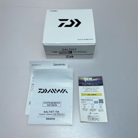  DAIWA ダイワ 23ソルティスト TW 100XHL PEスペシャル 00631035 ベイトリール 程度A