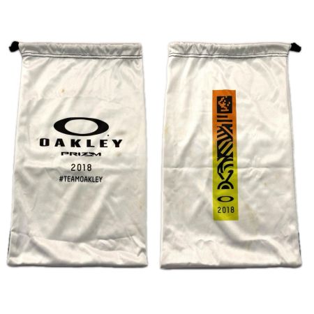 OAKLEY オークリー ウィンター用品 スノーゴーグル ポーチ付 オレンジ x イエロー
