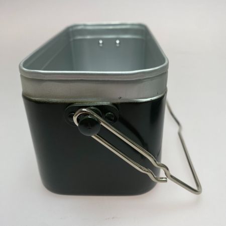  島田軽金属工業株式会社 アウトドア BBQ用品 クッカー 島田軽金属工業株式会社 程度A 角型飯盒