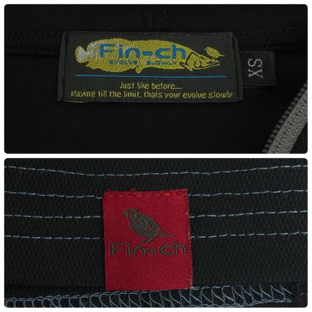  Fin-ch フィンチ 釣り服飾 マルチェナクールドライ SIZE XS 漆黒（しっこく）