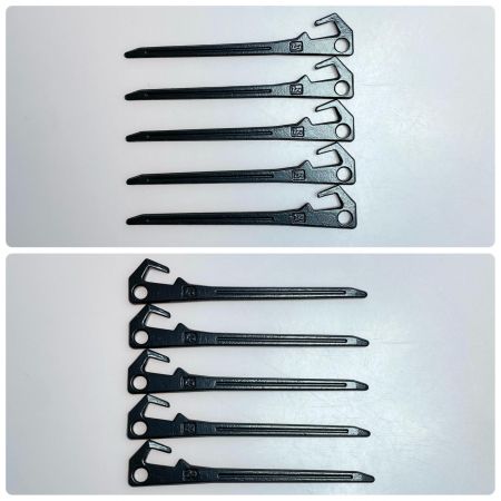  ZANE ARTS グラートステーク18×10、グラートステーク28×10セット 程度A  テント ペグ