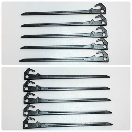  ZANE ARTS グラートステーク18×10、グラートステーク28×10セット 程度A  テント ペグ