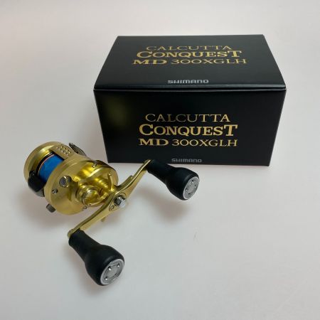  SHIMANO シマノ 23カルカッタコンクエストMD 300XGLH 右ハンドル 045935 ベイトリール 程度A 箱付