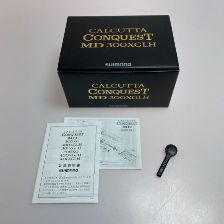  SHIMANO シマノ 23カルカッタコンクエストMD 300XGLH 右ハンドル 045935 ベイトリール 程度A 箱付