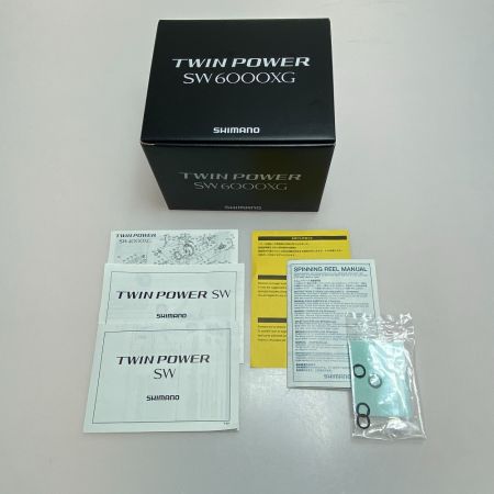  SHIMANO シマノ 21ツインパワーSW 6000XG  04226 スピニングリール 程度B
