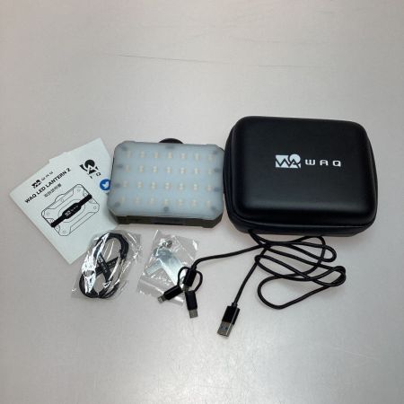  WAQ アウトドア ランタン LEDランタン WAQ 程度A