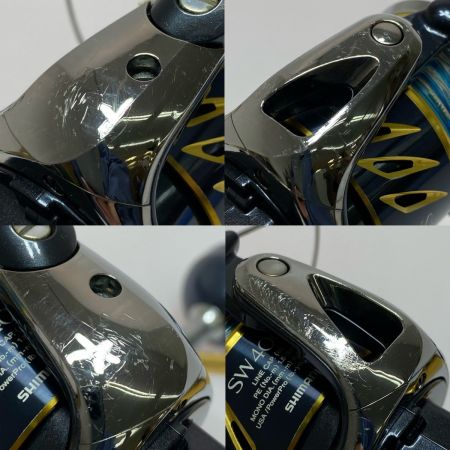  SHIMANO シマノ 13ステラSW 4000XG 03062 スピニングリール 程度BC キズ有