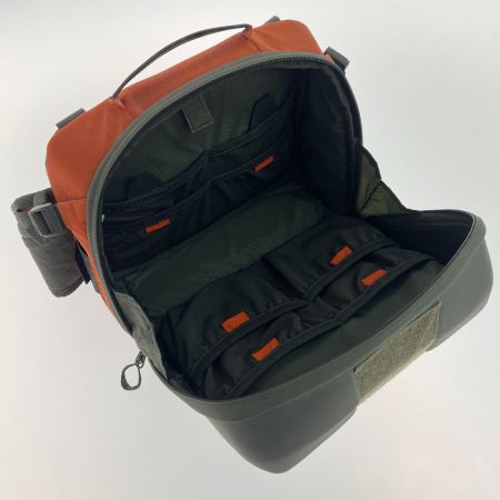  SIMMS フィッシングバッグ オレンジ×グレー 程度B