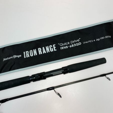 アイアンレンジクイックドライブ  Nature Boys IRNB-683QD 釣り用品 ロッド ルアーロッド