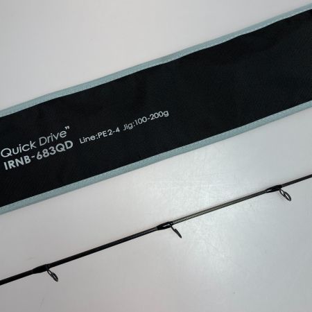  Nature Boys アイアンレンジクイックドライブ IRNB-683QD ルアーロッド 程度B 袋付