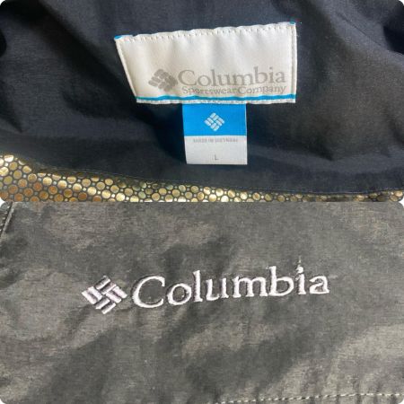  Columbia コロンビア ナイロンジャケットSIZE L PM1635 程度B デクルーズサミット II ジャケット ブラック