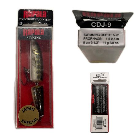  RAPALA ラパラ ルアー シンキング カウントダウンジョインテッド 9cm CDJ-9 ドジョウ