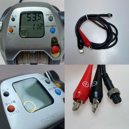  DAIWA ダイワ シーボーグ 500FT 801273 電動リール 本体のみ 程度B 稼働距離53.5km,稼働時間112時間