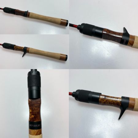  D-3 Custom Lure's ディースリーカスタムルアーズ ブラキストン BKT-510LBC ルアーロッド 程度AB ケース付